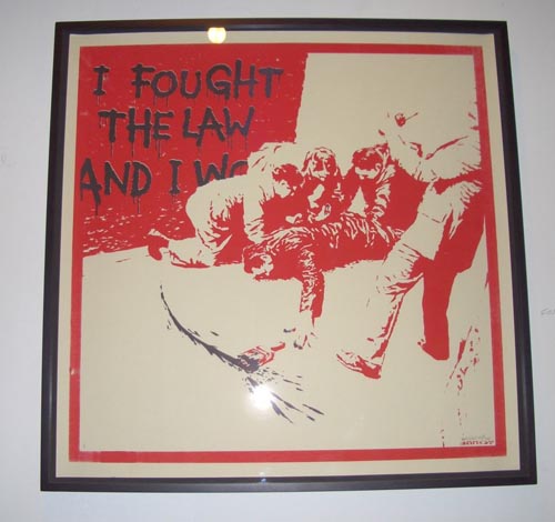 I Fought The Law Banksy Prints