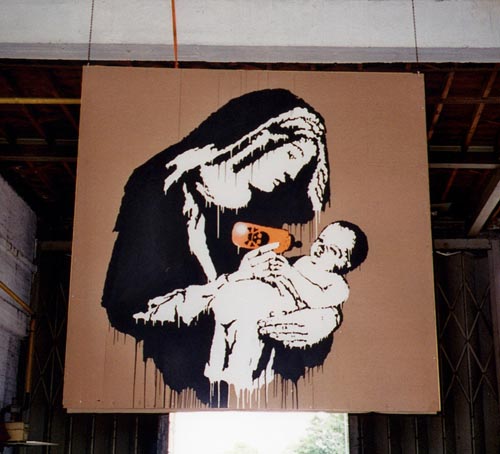 Banksy Virgin Mary